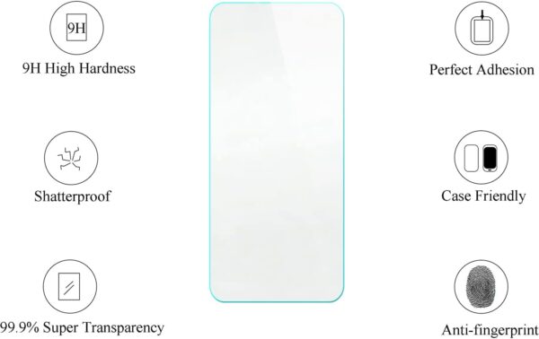 jioeuinly Cloud Mobile Stratus C7 Case Compatible with Cloud Mobile Stratus C7 Phone Case Cover [with Tempered Glass Screen Protector][Hard PC + Soft Silicone][Gold Glitter+Luminous] JSF-DJS - Image 6
