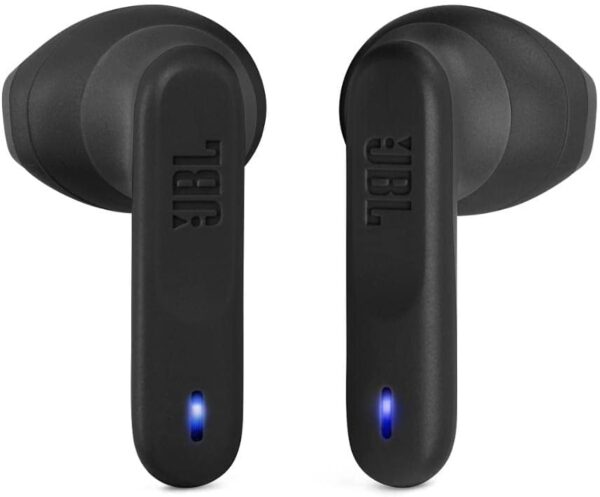 JBL Wave Flex True Wireless Earbuds, Deep Base Sound, Comfortable Fit, 32H Battery, Smart Ambient + Talkthru, Hands-Free Call, VoiceAware, Water and Dust Resistant - Black, JBLWFLEXBLK, Standard - Image 4