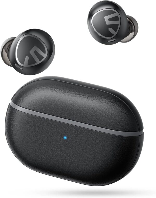 SoundPEATS Free2 classic Wireless Earbuds Bluetooth Headphones with 30Hrs Playtime in-Ear Wireless Earphones, Built-in Mic for Clear Calls, Touch Control, Single/Twin Mode, Stereo Sound - Image 2
