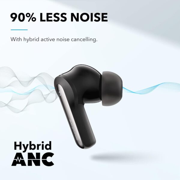 Anker Soundcore Life P3i Hybrid Active Noise Cancelling Bluetooth Earphones, 4 Mics Wireless Earbuds, AI-Enhanced Calls, 10mm Drivers, App, Custom EQ, 36H Playtime, Fast Charging, Bluetooth 5.2 - Image 3