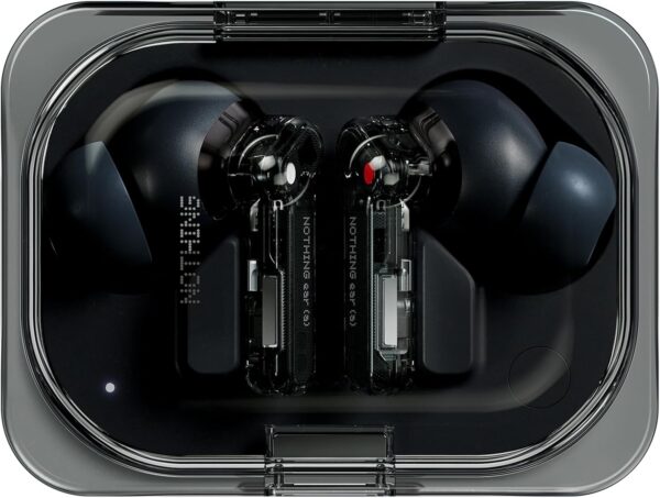 Nothing Ear (a), TWS, ChatGPT Integrated, Dynamic Bass Boost, Hi-Res with Hybrid ANC Noise Cancellation upto 45dB, (Black) - Image 2