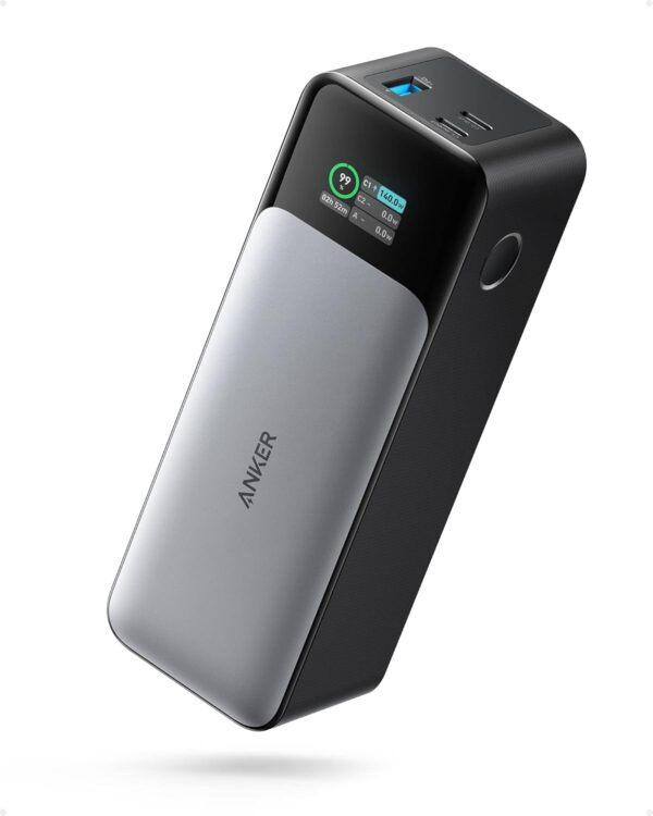 Anker 737 Power Bank (PowerCore 24K), 24,000mAh 3-Port Portable Charger with 140W Output, Smart Digital Display, Compatible with MacBook Pro/Air, iPhone 16/15/14 Series, Samsung, Huaiwei, Dell - Image 2