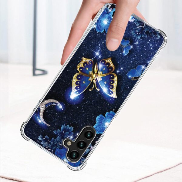 for Galaxy A13 5G Case,TPU Soft Rubber Four Corners Reinforced Anti-Fall Mobile Phone case Cover for Samsung Galaxy A13 5G (Butterfly) - Image 5