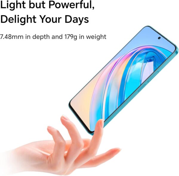 HONOR X8a Mobile Phone Unlocked, 100MP Triple Camera, 6.7" 90Hz Fullview Display, 6 GB+128 GB, Android 12, Dual SIM, Titanium Silver - Image 3
