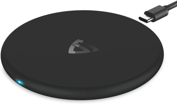 RAEGR Arc 400 15W Type-C PD | Made in India | Qi-Certified Wireless Charger with Fireproof ABS for iPhone 16/15/14/13 Series, Galaxy S24/S23/S22/S21/Note 20/10/Note10/Note9/S9 Series, OnePlus 9 Pro/9 - Image 2