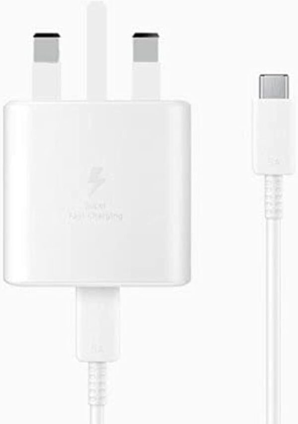 Samsung Original 45W Usb-C Tablet And Mobile Phone Wall/Mains Plug Charger – Genuine Super Fast Charging 2.0 For Samsung Galaxy Note S10+ And Other Usb Type C Devices– White, Ep-Ta845XwegGB - Image 4