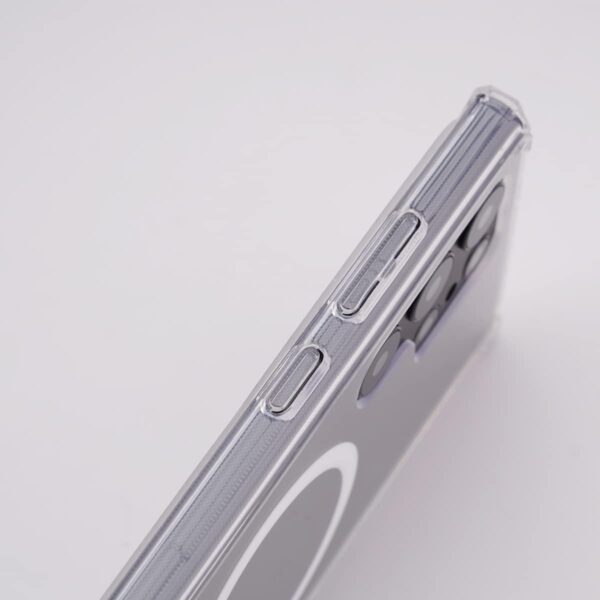 GALAPPLE Magnetic Clear Case for Samsung Galaxy S22 Ultra, Slim Bumper Compatible with Magsafe Card Wallet& Wireless Chager, Screen & Camera Protection Shockproof Galaxy S22 Ultra Case - Image 7