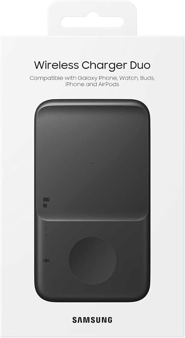 SAMSUNG Wireless Duo Charger Black, EP-P4300TBEGGB - Image 8