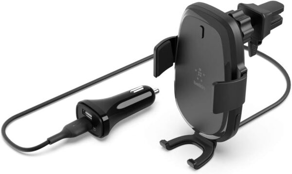 Belkin Boost Charge Wireless Car Charger With Vent Mount 10W - Black, USB - Image 7