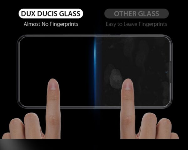 DUX DUCIS 9D Tempered Glass Screen Protector, Designed for Honor 90 Lite/X50i, Medium Alumina Glass Film Full Glue HD Clear Phone Screen Protector - Black (1-Pack) - Image 7