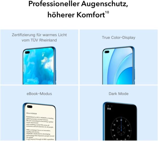 HONOR 50 Lite - Smartphone 128GB, 6GB RAM, Dual Sim, Deep Sea Blue - Image 7