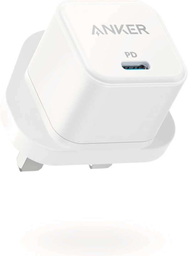 Anker iPhone 16 Pro Charger, 20W USB C Charger, PowerPort III 20W Cube Fast Charger for iPhone 16/16 Pro/16 Plus /16 Pro Max, 15/14 Series, Samsung, iPad, Huawei, Xiaomi, Vivo, Oppo and More - Image 2