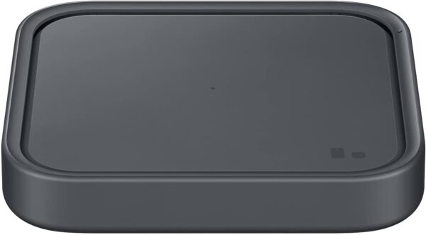 SAMSUNG 15W Wireless Charger Single, Cordless Super Fast Charging Pad for Galaxy Phones and Devices, USB C Cable Included, 2022, US Version, Black - Image 2