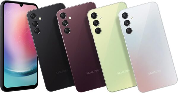 Samsung Galaxy A24 LTE Android Smartphone, Dual SIM, 4GB RAM, 128GB Storage, Light Green (UAE Version) - Image 3