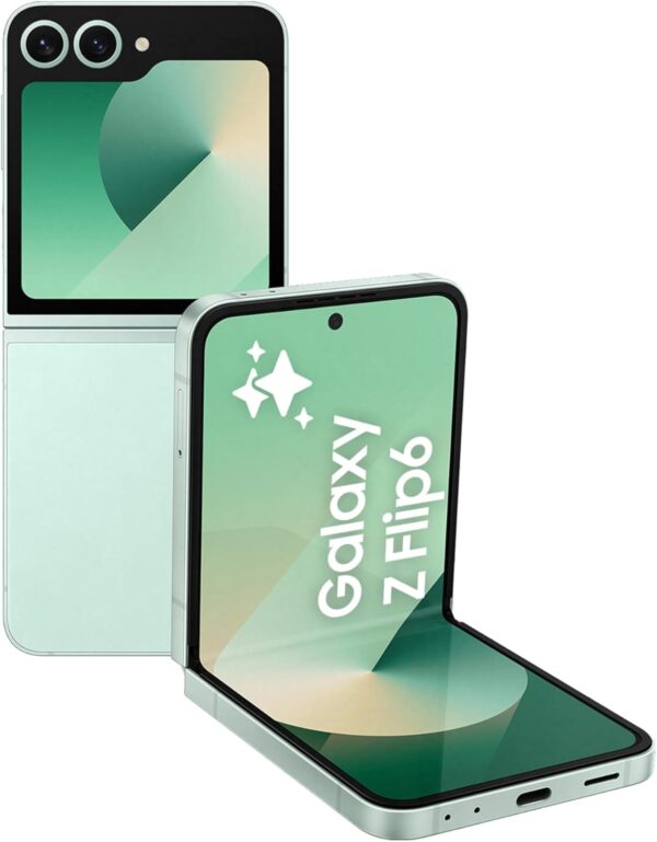 Samsung Galaxy Z Flip6, AI Phone, 12GB RAM, 256GB Storage, Mint, Android Smartphone, 50MP Camera, FlexCam, Long Battery Life (UAE Version) - Image 2