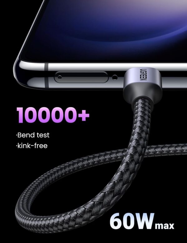UGREEN 30W iPhone 16 Pro Charger Cable [Nexode GaN] USB C Power Adapter Foldable iPhone Charger Type C Plug with 60W USB Cable for iPhone 16 Pro Max/15 Pro/15Plus, iPad, Samsung, Xiaomi, Oneplus, etc - Image 5