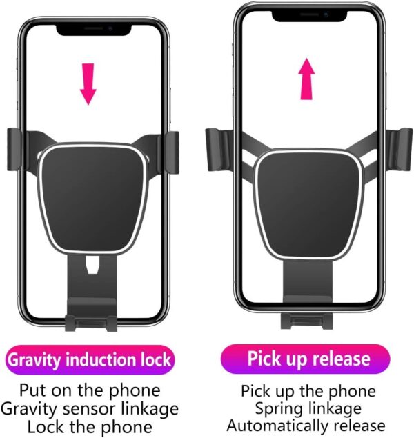 LUNQIN Car Phone Holder for Land Rover Defender 2020-2024 Auto Accessories Navigation Bracket Interior Decoration Mobile Cell Phone Mount case - Image 6