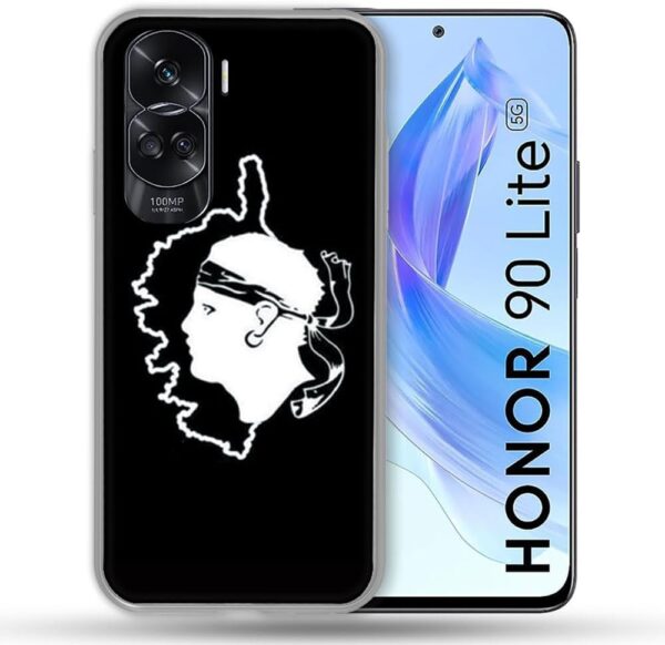 Cokitec Reinforced Case for Honor 90 Lite 5G Travel Corsica Black - Image 2
