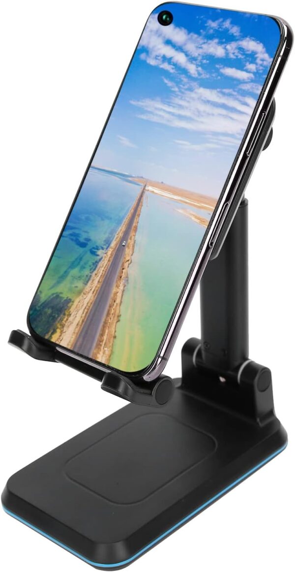 NIBEMINENT Retractable Mobile Phone Holder Folding Wireless Charger Portable Wireless Charging Stand - Image 9