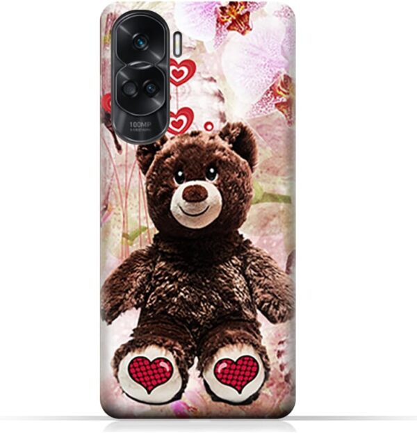TPU Protective Back Case Cover for Honor 90 Lite (LTE 5G ) with My Teddy Bear - Image 2