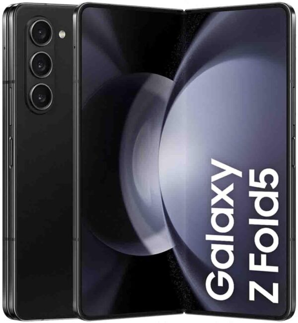 Samsung Galaxy Z Fold5 Folding Phone, Android Smartphone, 12GB RAM, 1TB Storage, Extended Battery Life, High Resolution Camera, Phantom Black - Image 2