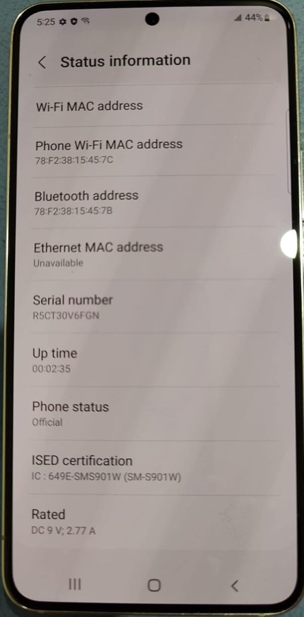 Samsung Galaxy S22 5G Mobile Phone 128GB SIM Free Android Smartphone Phantom White (Renewed) - Image 9