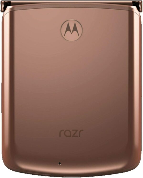 Motorola Razr 5G (2020) Dual-SIM XT2071-4 256GB ROM + 8GB RAM Factory Unlocked Flip Android Smartphone (Blush Gold) - International Version - Image 6