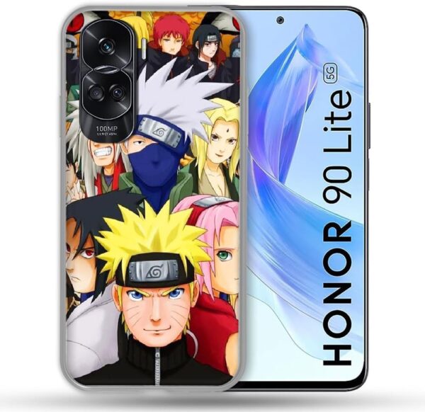 Cokitec Reinforced Case for Honor 90 Lite 5G Manga Naruto Team - Image 2