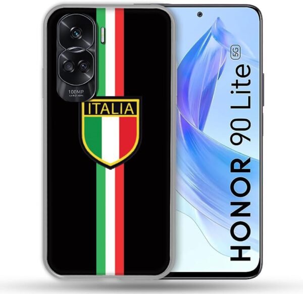 Cokitec Reinforced Case for Honor 90 Lite 5G Voyage Italy 3 Black - Image 2