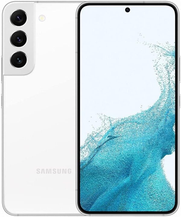 Samsung Galaxy S22 5G Mobile Phone 128GB SIM Free Android Smartphone Phantom White (Renewed) - Image 2
