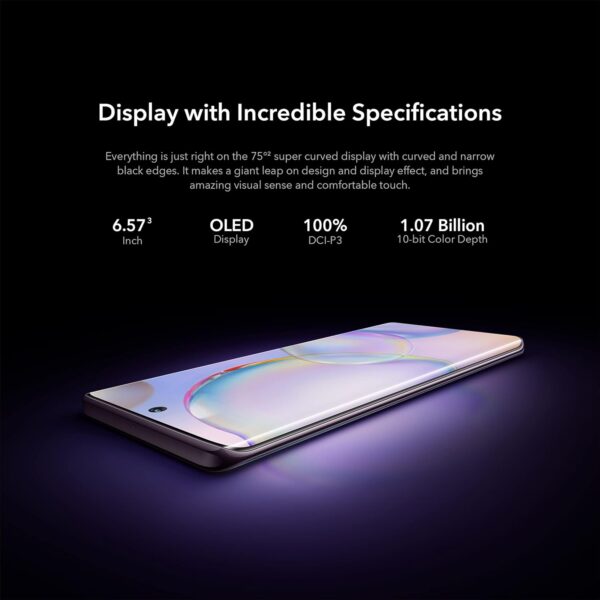 HONOR 50 5G SIM Free Mobile Phones 8GB+256GB with 108MP Camera, 120Hz 6.57" OLED Display, Qualcomm Snapdragon 778G, 66W Super Charging, International Version (Midnight Black) - Image 5