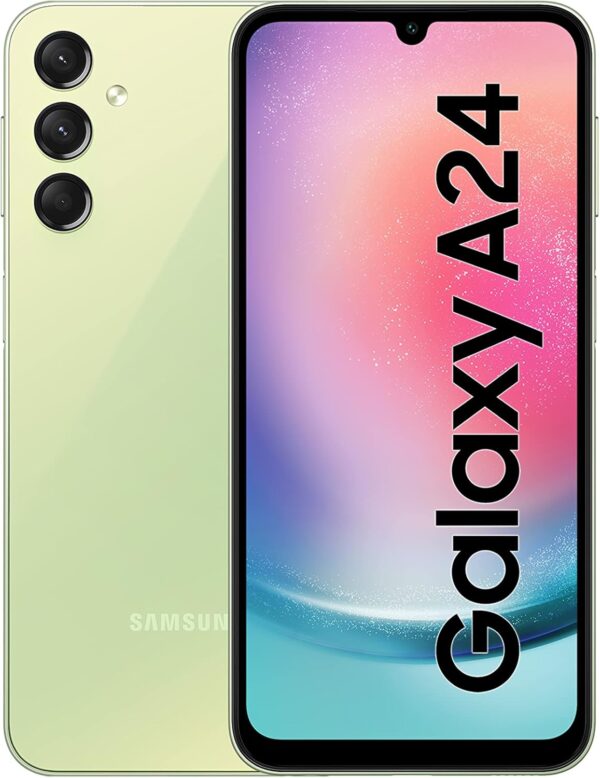Samsung Galaxy A24 LTE Android Smartphone, Dual SIM, 4GB RAM, 128GB Storage, Light Green (UAE Version) - Image 2