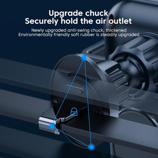 NALACAL Wireless Charger for Car, 15W Auto-Clamping Charger Mount, 360° Adjustable Air Vent Car Charging Holder, Fit for iPhone 14 13 12 11 10 8 Pro Max Xs, Samsung Galaxy S &Note Series LG etc - Image 5