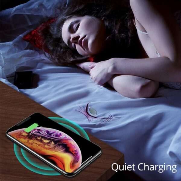 TERRIFI Invisible Wireless Charger, Under Desk Wireless Charger, 10W Furniture Wireless Charging Board, 20Mm Long -Distance Wireless Mobile Phone Charger, Suitable for iPhone, for Galaxy and for QI - Image 3
