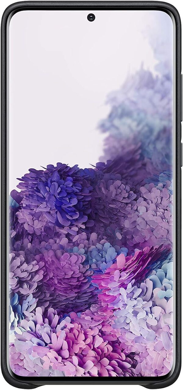 Samsung Original Galaxy S20+ 5G Leather Cover/Mobile Phone Case - Black - Image 3