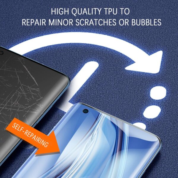 Glcrrpu Pack of 2 Hydrogel Screen Protector Film for Motorola Moto G13 [6.5 inch], Flexible Hydrogel Film, Soft Transparent TPU, HD - Image 6