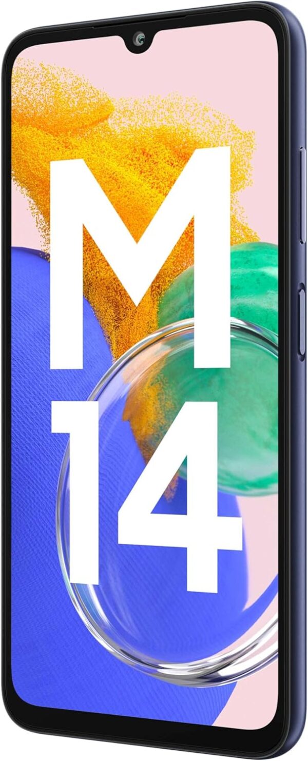 Samsung Galaxy M14 4G (Sapphire Blue,4GB,64GB) | 50MP Triple Cam | 5000mAh Battery | Snapdragon 680 Processor | 2 Gen. OS Upgrade & 4 Year Security Update | 8GB RAM with RAM Plus | Without Charger - Image 5