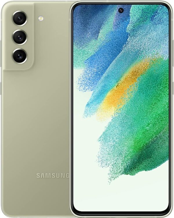Samsung Galaxy S21 FE 5G Android Smartphone, No Contract, 6.4-Inch Dynamic AMOLED Display, 4500 mAh Battery, 128 GB / 6 GB RAM, Olive - Image 2