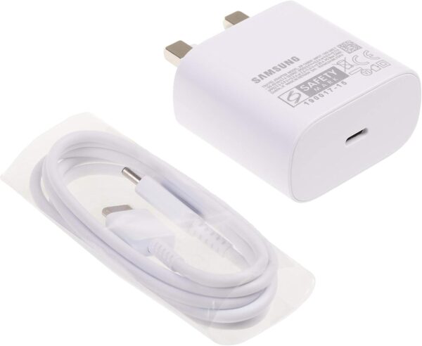 Samsung Original 45W Usb-C Tablet And Mobile Phone Wall/Mains Plug Charger – Genuine Super Fast Charging 2.0 For Samsung Galaxy Note S10+ And Other Usb Type C Devices– White, Ep-Ta845XwegGB - Image 3