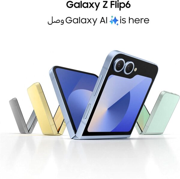 Samsung Galaxy Z Flip6, AI Phone, 12GB RAM, 256GB Storage, Mint, Android Smartphone, 50MP Camera, FlexCam, Long Battery Life (UAE Version) - Image 3