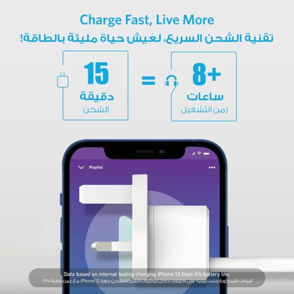 Anker iPhone 16 Pro Charger, 20W USB C Charger, PowerPort III 20W Cube Fast Charger for iPhone 16/16 Pro/16 Plus /16 Pro Max, 15/14 Series, Samsung, iPad, Huawei, Xiaomi, Vivo, Oppo and More - Image 7