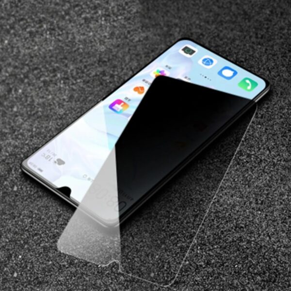 Tujibeay (2+2pcs) Compatible with Honor 90 Lite Privacy Screen Protector and Camera Protection,Anti-SpyFull Covered,9H Hardness,Smooth Touch, No Bubble - Image 3