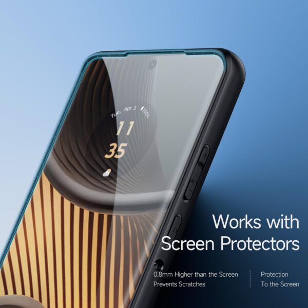 DUX DUCIS [Aimo] Series Case, Designed for Motorola Motorola Edge 50 Ultra/X50 Ultra, Magnetic Case Phone Cover - Black - Image 9