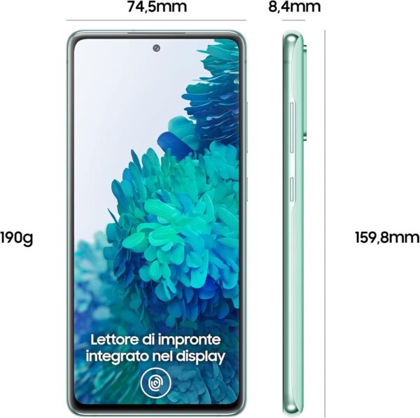 Samsung Galaxy S20 FE SMG780GZGDEUE smartphone 16.5 cm (6.5) Dual SIM 4G USB TypeC 6 GB 128 GB 4500 mAh Mint colour - Image 4
