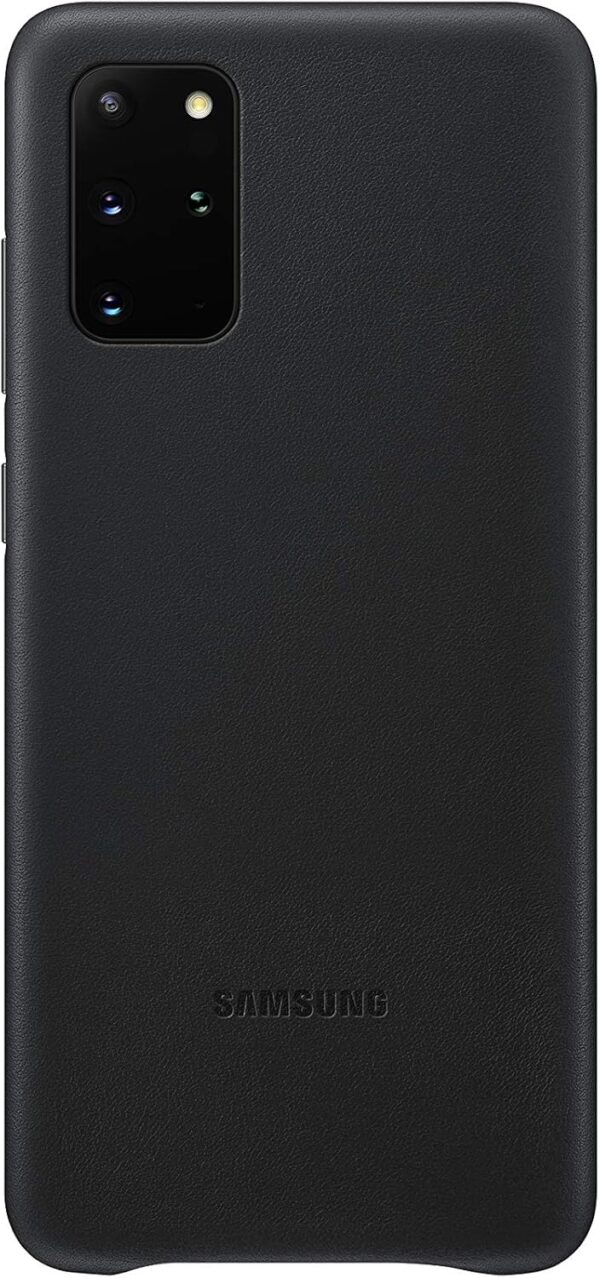 Samsung Original Galaxy S20+ 5G Leather Cover/Mobile Phone Case - Black - Image 2