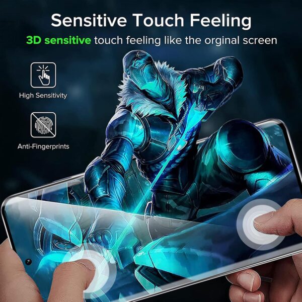 TERRIFI Screen Protector, Camera Lens Protector, 9H Hardness 3D HD Tempered Glass Film, 2 Pcs Tempered Glass Compatible with Honor 90 5G Screen Protector and 2 Pcs Camera Lens Protector - Image 7