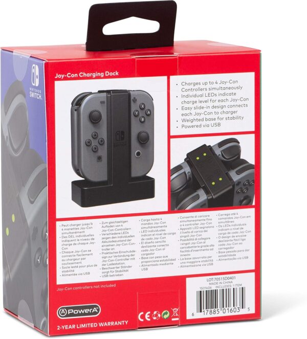 Powera Joy-Con Charging Dock For Nintendo Switch (Nintendo Switch) , 1501406-01 - Image 4