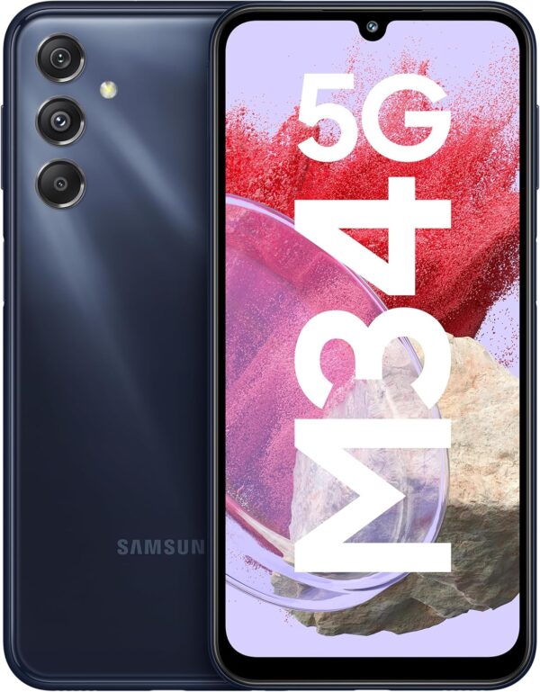 Samsung Galaxy M34 5G 6GB 128GB (Midnight Blue) - Image 2