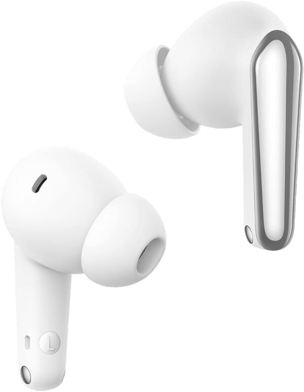 realme Buds Air 3 Neo Wireless Earbuds, 10mm Dynamic Bass Driver, Superior Sound Quality, ENC AI Noise Cancellation, IPX5 Water Resistance, Galaxy White - Image 4