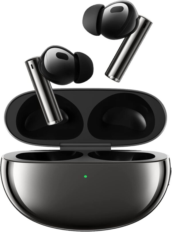 Realme Buds Air 5 Pro True Wireless Earphone 50dB Active Noise Cancelling LDAC Bluetooth 5.3 Wireless Headphone - (Astral Black), RMA2120 - Image 2